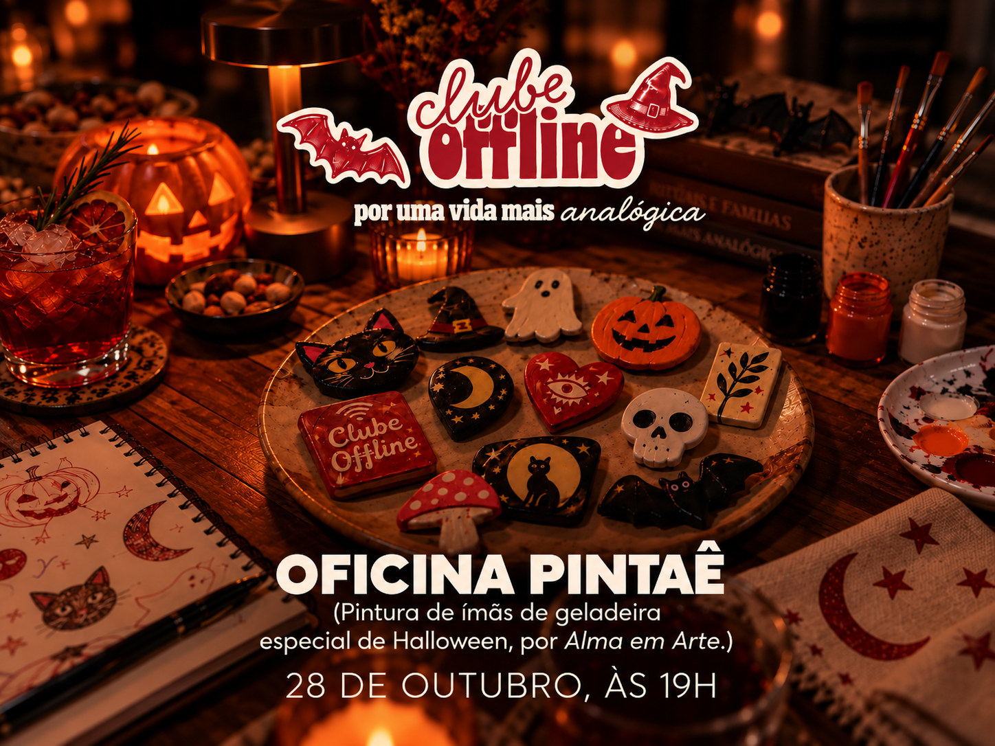 28/10 · Clube Offline Pintaê Halloween · No Hideout Fizz